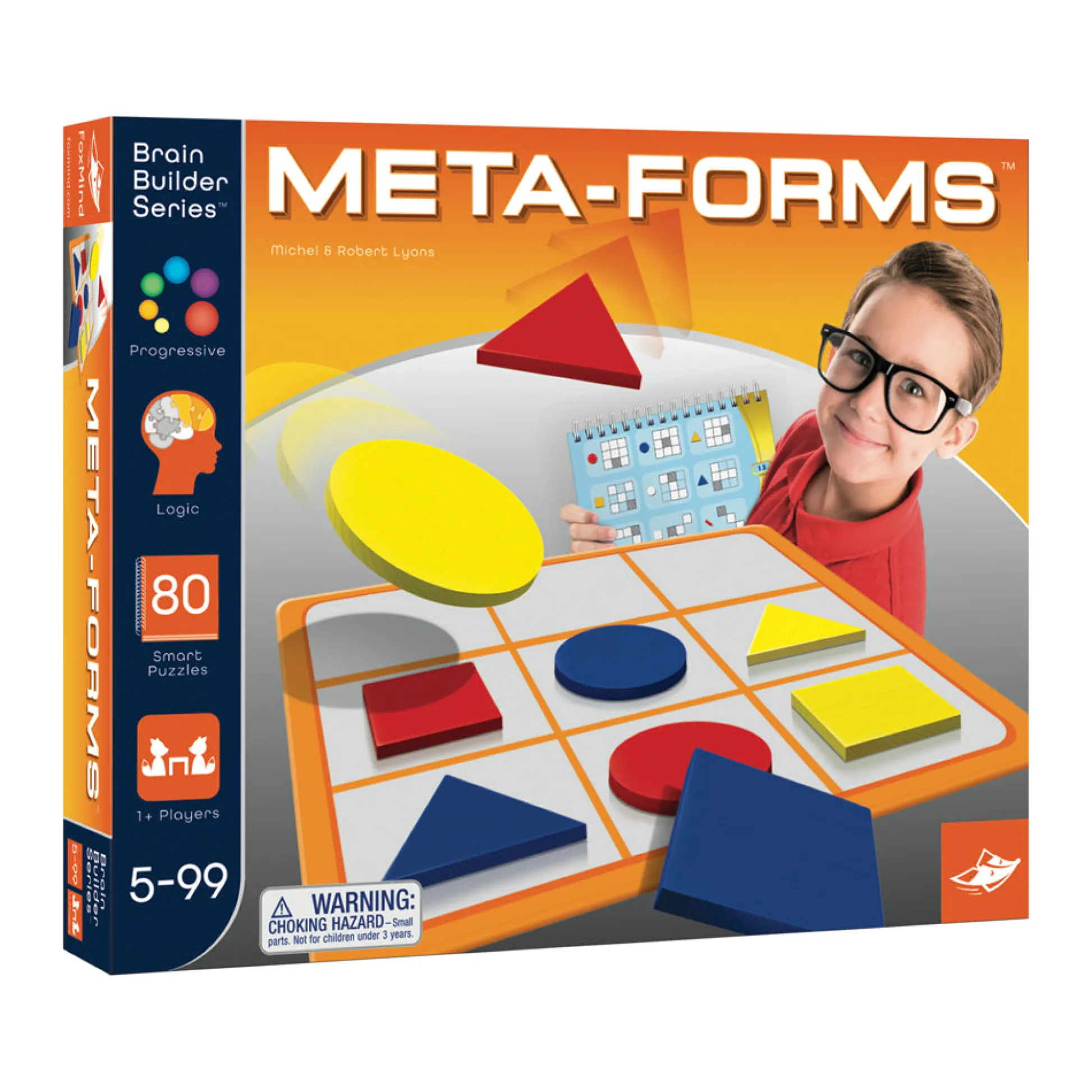 AreYouGame FoxMind Meta-Forms Logic Builder Puzzle Game - 80 Puzzles* Puzzles