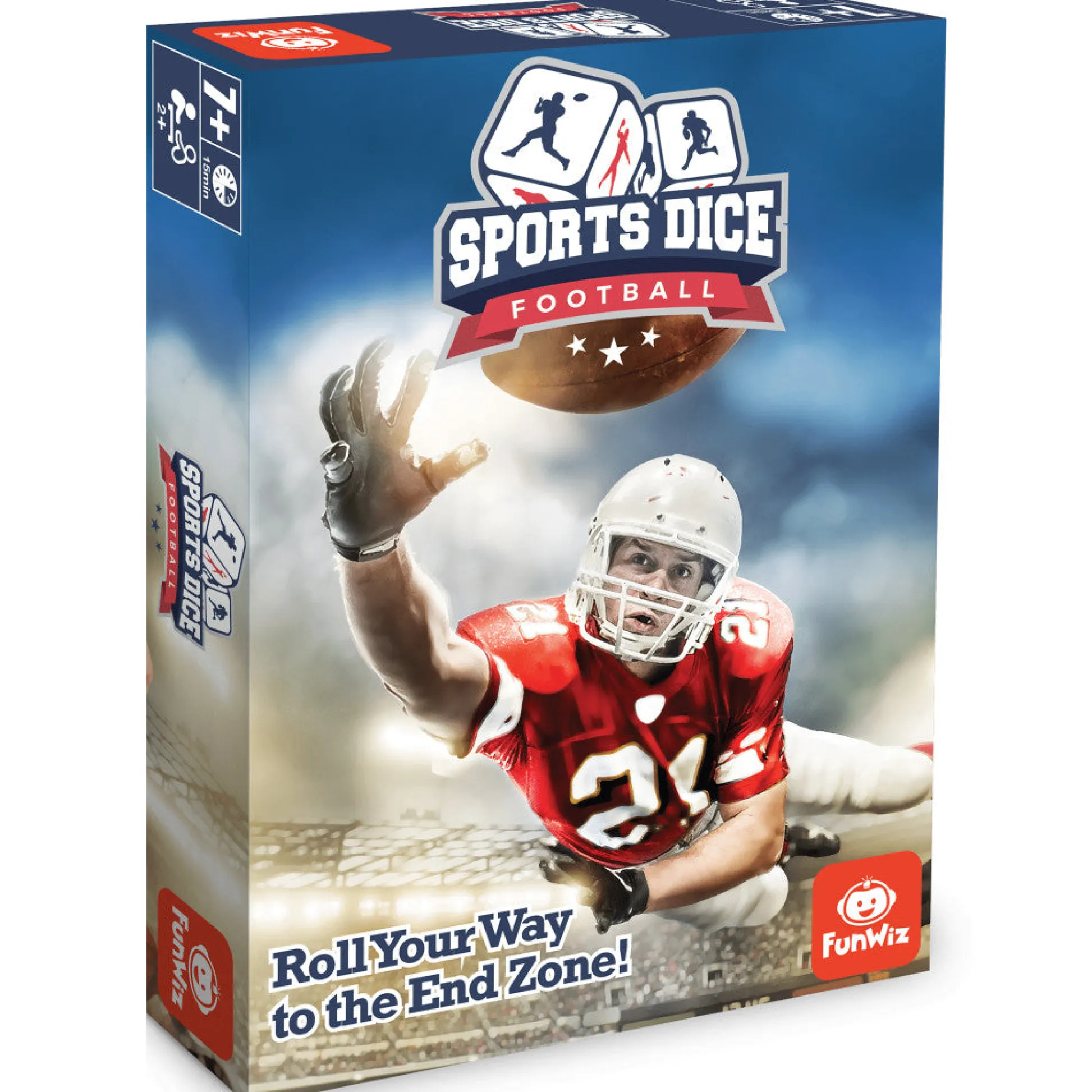 Flat River Group FoxMind Sports Dice: Football Edition - Fast-Paced Dice Game* Dice, Roll & Write Games|Social & Emotional Skills