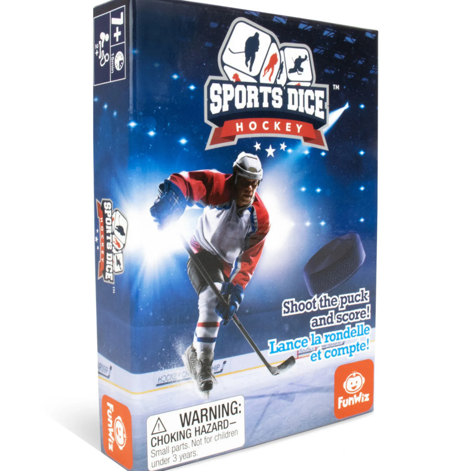Flat River Group FoxMind Sports Dice Hockey: Fast-Paced Tabletop Dice Game* Dice, Roll & Write Games