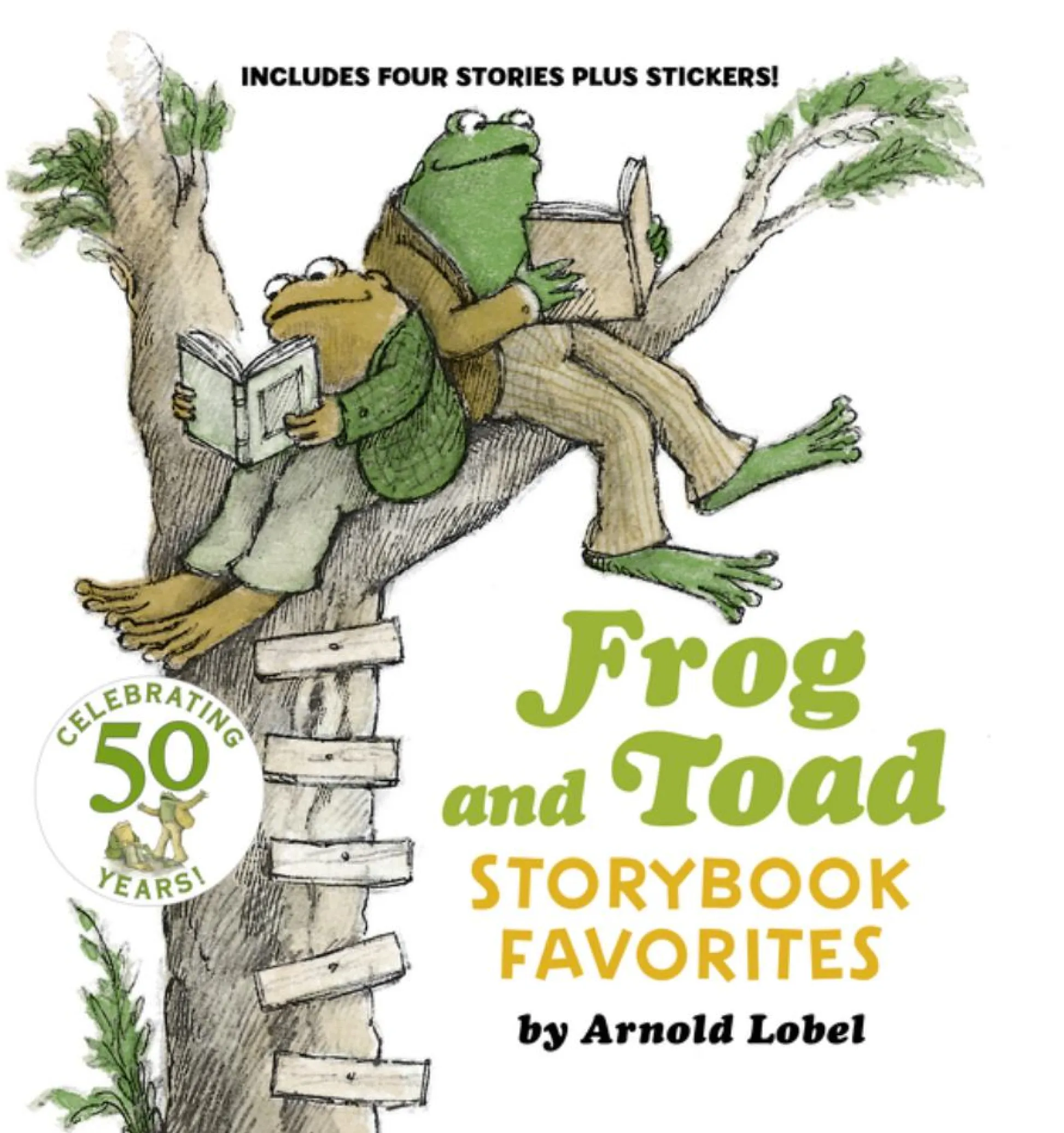 Readerlink Distribution Services Frog and Toad Storybook Favorites - 4-in-1 Hardcover Collection with Stickers*Kids Reading, Writing & Speech|Kids Books