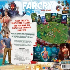 Flat River Group Funforge Far Cry: Escape from Rook Islands - Strategy Board Game for 1-4 Players* Role-Playing Games|Board Games