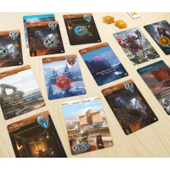 Flat River Group Funforge Monumental Duel: Master the Civilization Deck-Building Challenge* Role-Playing Games|Board Games