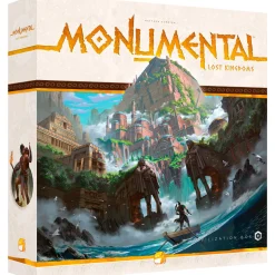 Flat River Group Funforge Monumental Lost Kingdoms Expansion - Civilization & Deckbuilding Game* Board Games|Role-Playing Games