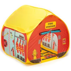 Flat River Group Fun2Give Pop-it-Up Firestation Tent with Streetmap Playmat* Tents, Tunnels & Playhouses|Dress Up