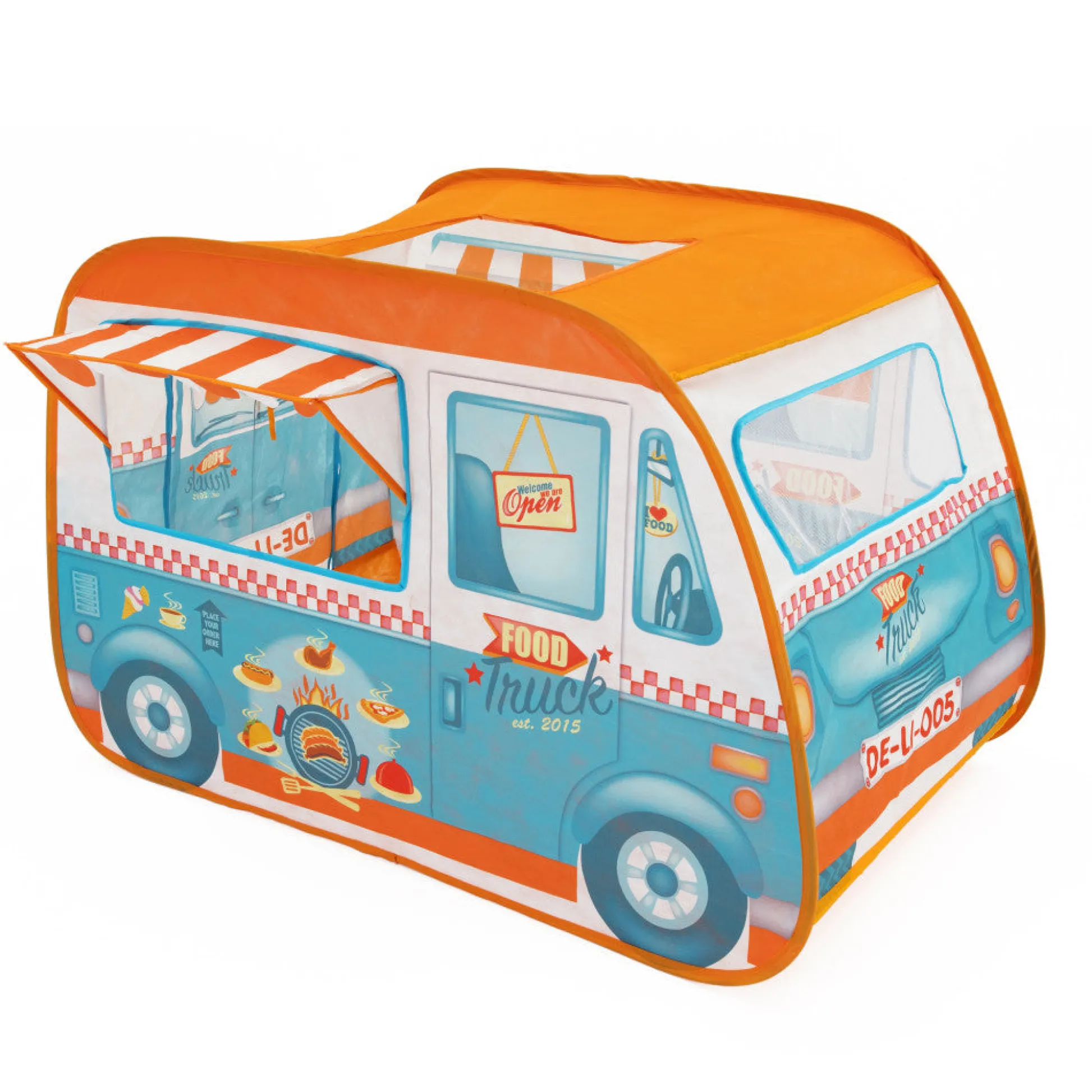 Flat River Group Fun2Give Pop-it-up Play Tent Foodtruck – Imaginative Play Structure* Tents, Tunnels & Playhouses|Dress Up