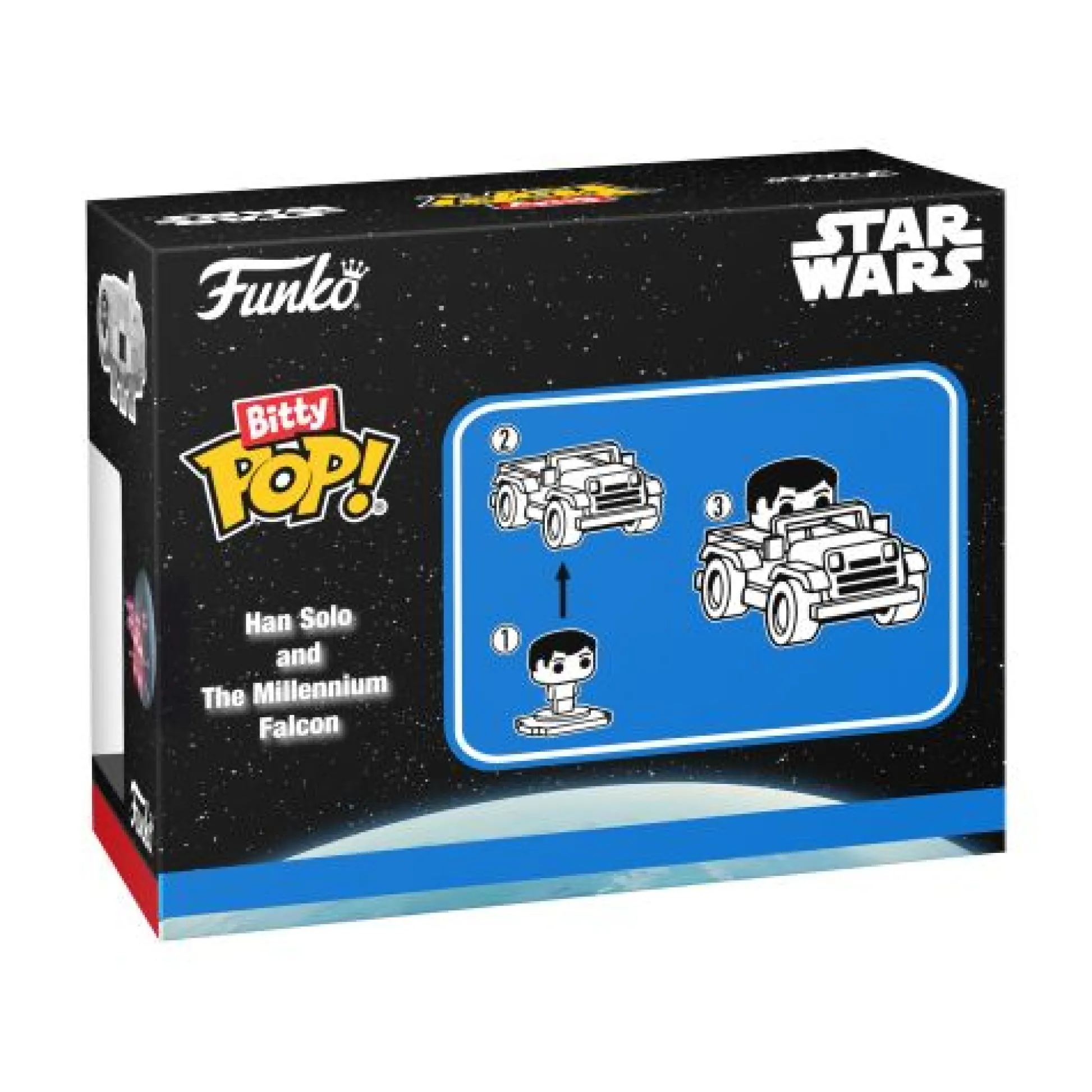 Calendar Holdings, LLC Funko Bitty POP! Rides Han Solo Millennium Falcon Collectible Vinyl Figure* Funko|Funko