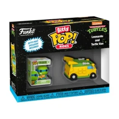 Calendar Holdings, LLC Funko Bitty POP! TMNT 0.9 inch Vinyl Ride - Leonardo with Turtle Van* Funko|Funko