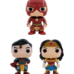 Flat River Group Funko Heroes: POP! Marvel Imperial Palace 3.75 inch Vinyl Collectors Set - Flash, Superman, Wonder Woman* Marvel|Funko