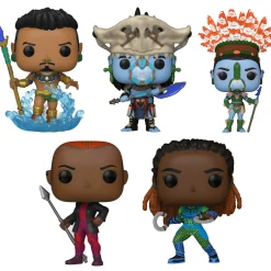 Flat River Group Funko POP! Marvel: Black Panther Wakanda Forever - 5 Figure Collector Set* Funko|Funko