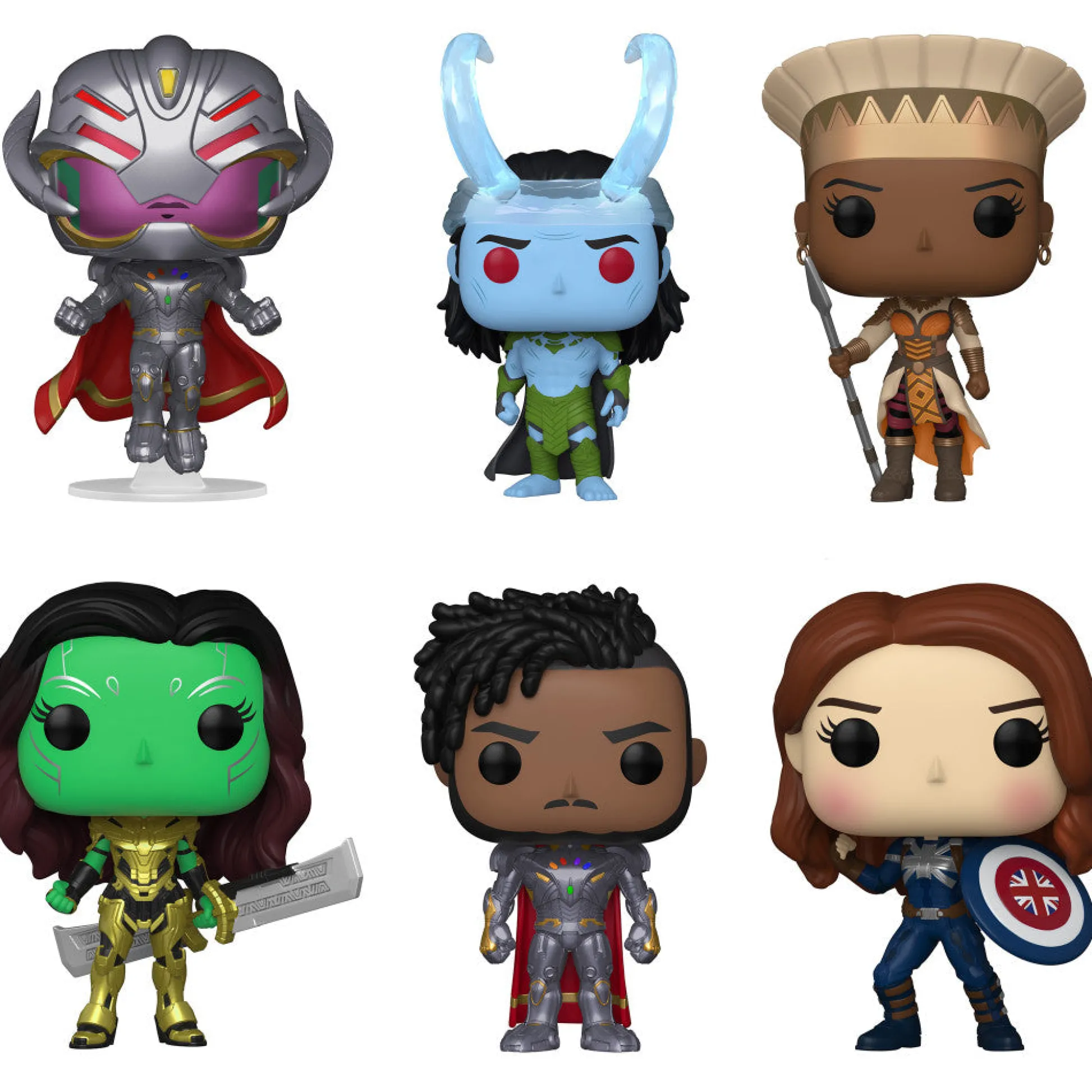Flat River Group Funko POP! Marvel What If? 6-Figure Collectors Set - Vinyl Figures* Marvel|Funko