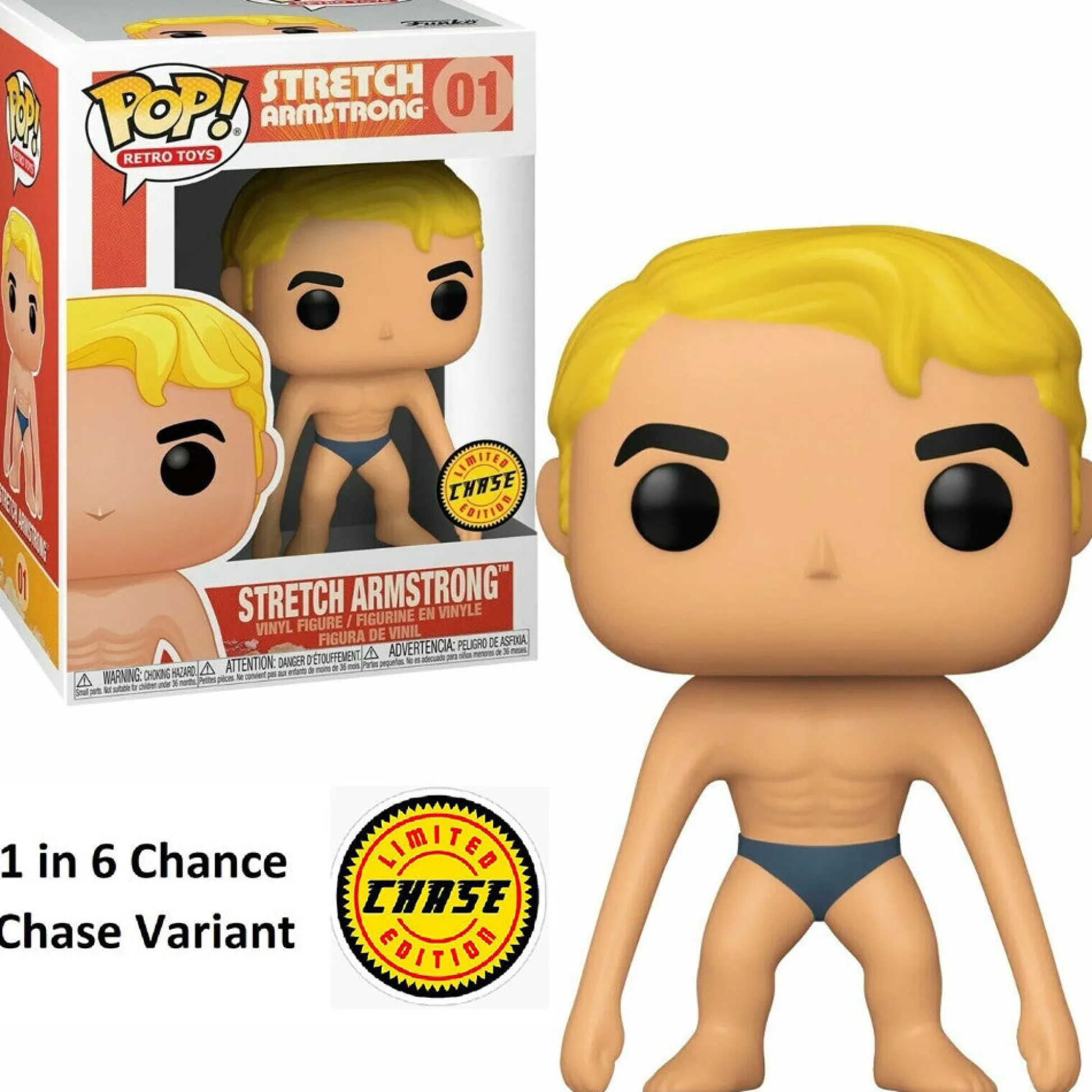 Flat River Group Funko POP! Retro Toys Collectors Set - Stretch Armstrong & Popple Vinyl Figures* Funko|Funko