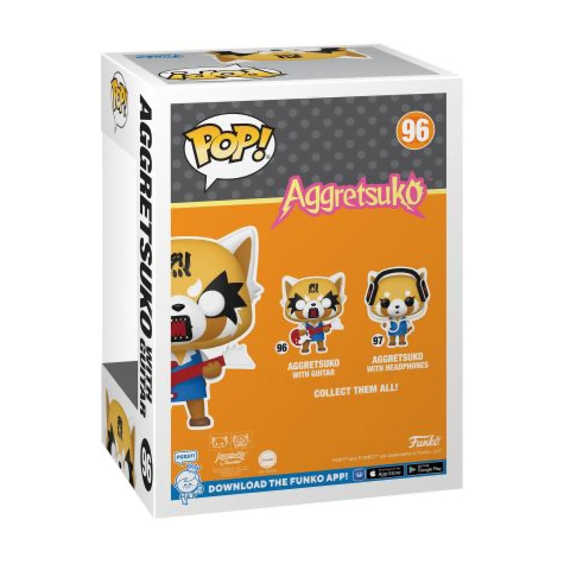Calendar Holdings, LLC Funko Pop! Sanrio Aggretsuko 3.75 inch Vinyl Figure with Guitar* Funko|Funko