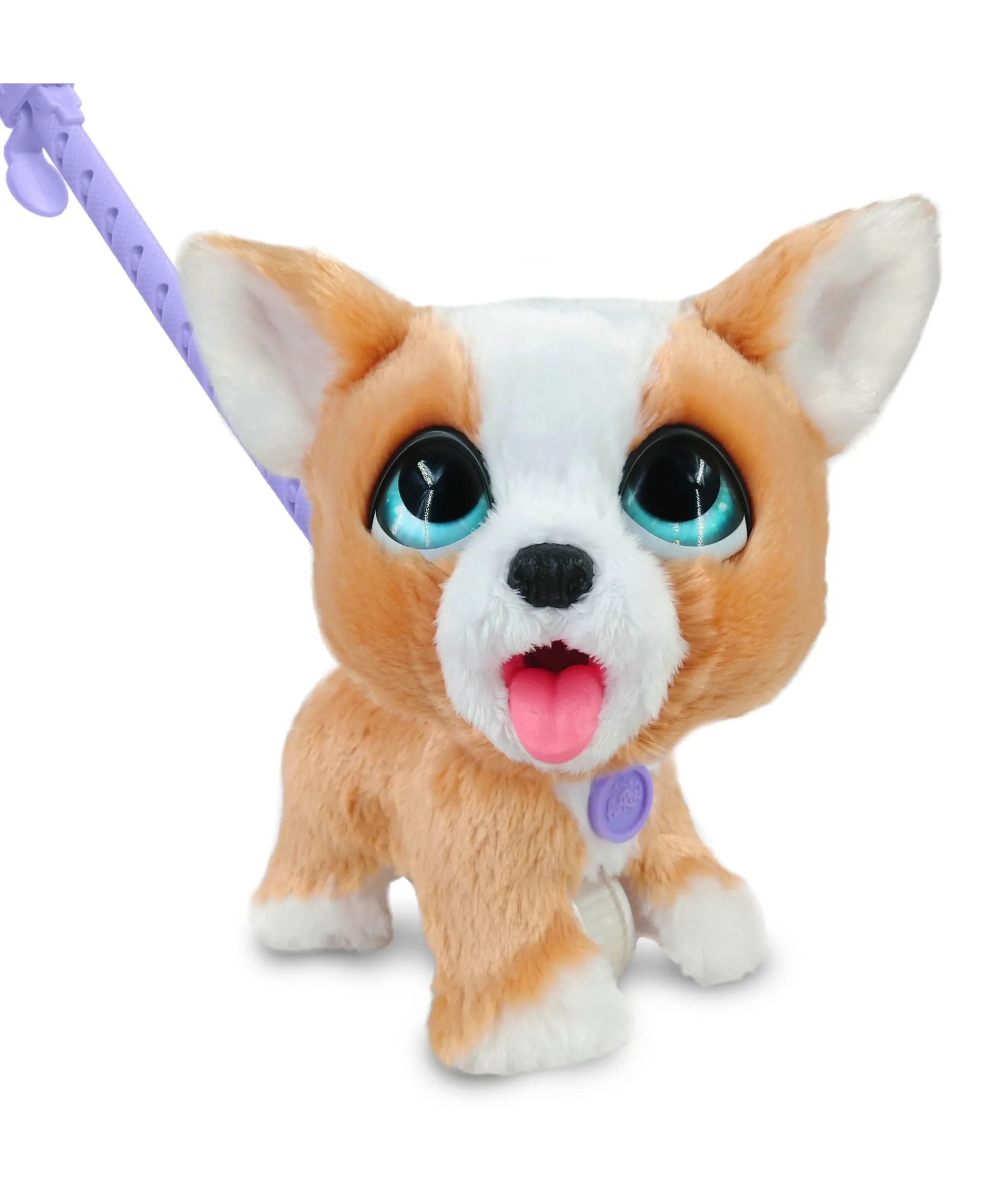 Macy's - Supplier FurReal Friends Poop-A-Lots Corgi Interactive Toy, 8" Walking Plush Puppy with Sounds* Interactive Dolls & Pets|Stuffed Animals & Plush Toys