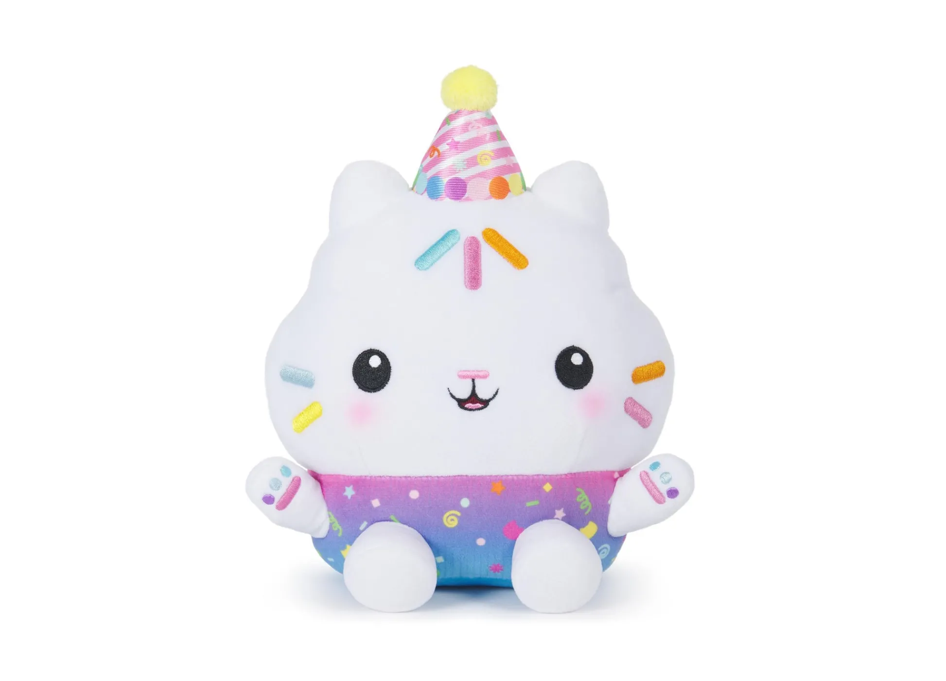Macy's - Supplier Gabby's Dollhouse 10 inch Interactive Celebrations Cakey Cat Plush* Interactive Dolls & Pets|Stuffed Animals & Plush Toys