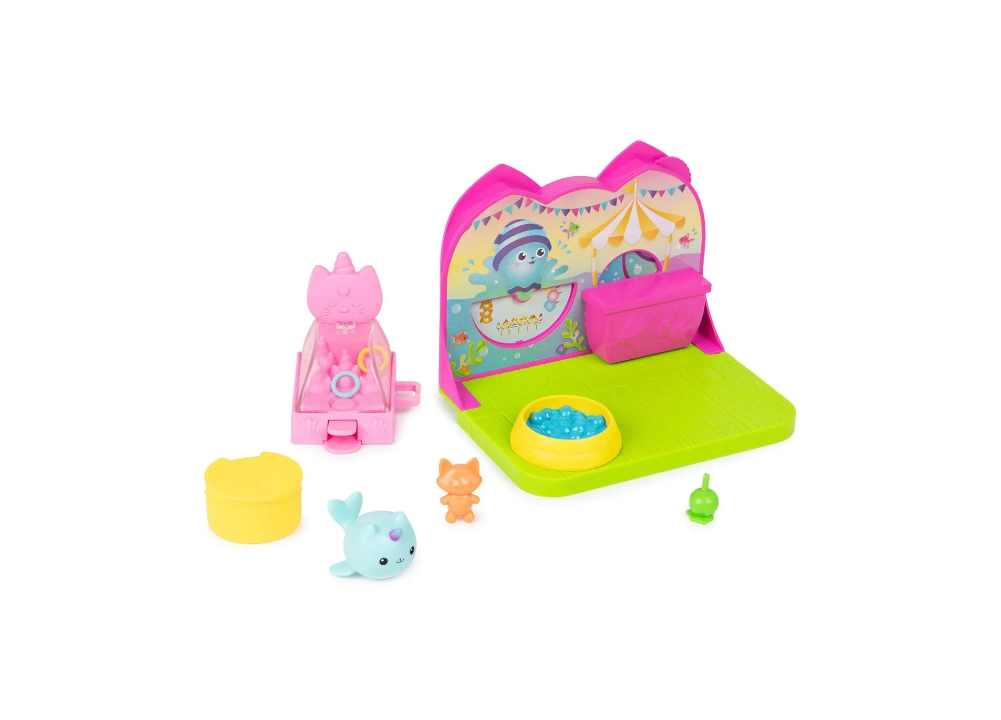 Macy's - Supplier Gabby's Dollhouse Carnival Room Playset with Kitty Narwhal Figure and Accessories* Stuffed Animals & Plush Toys