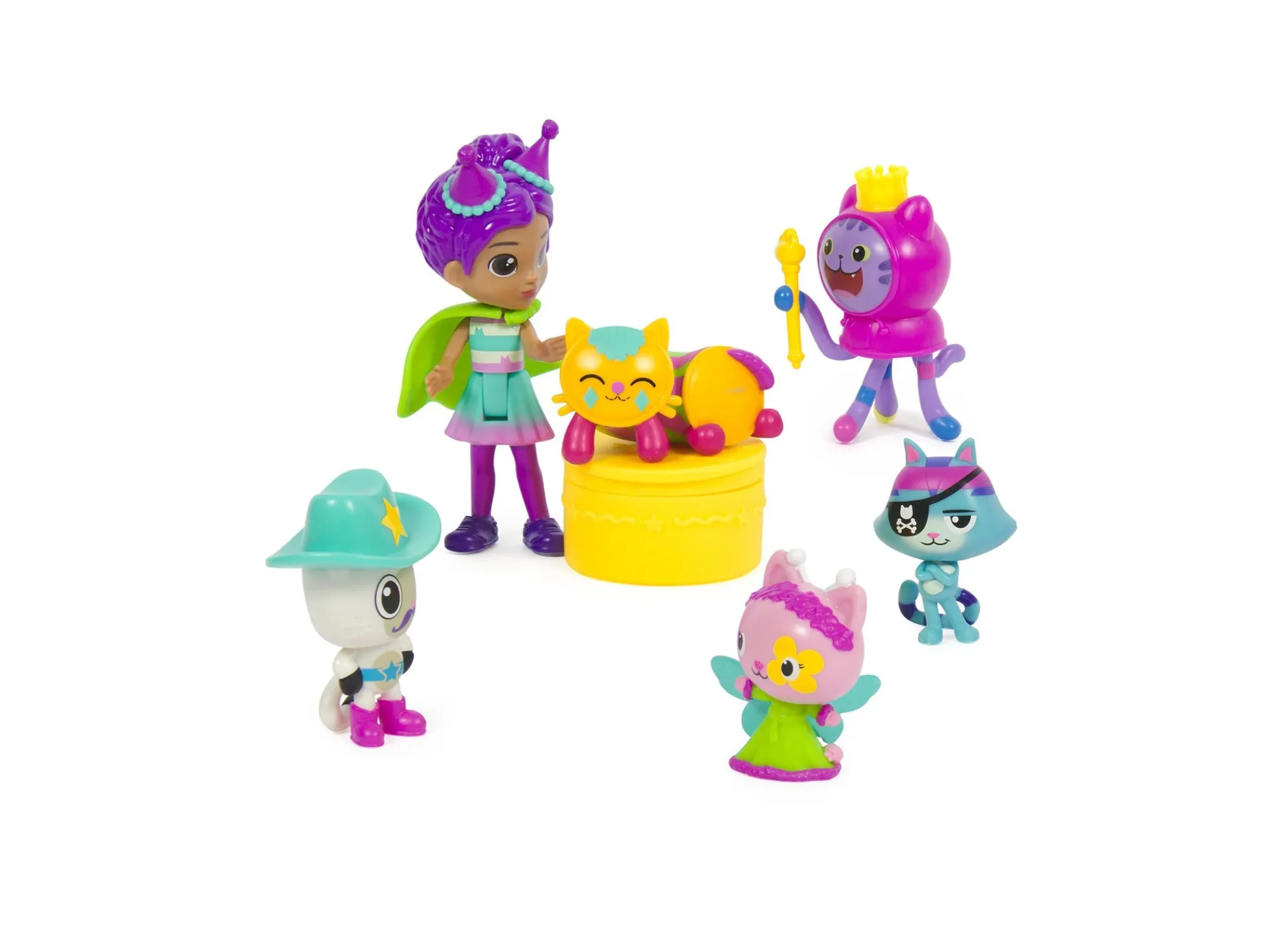 Macy's - Supplier Gabby's Dollhouse Celebration Cat Toy Figures Playset* Stuffed Animals & Plush Toys