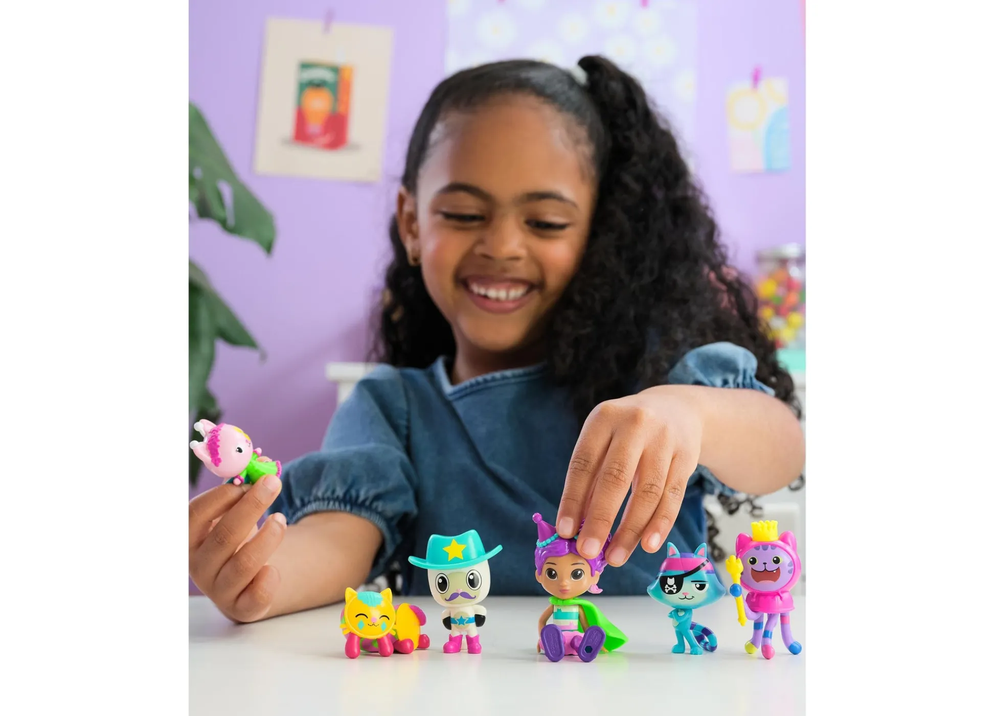 Macy's - Supplier Gabby's Dollhouse Celebration Cat Toy Figures Playset* Stuffed Animals & Plush Toys