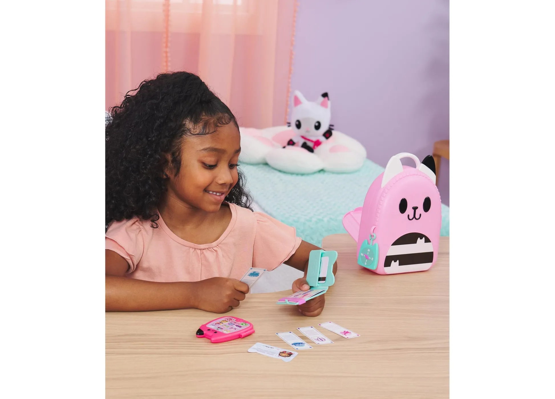 Macy's - Supplier Gabby's Dollhouse 11-Piece On-The-Go Travel Set - Pretend Play Adventure* Stuffed Animals & Plush Toys