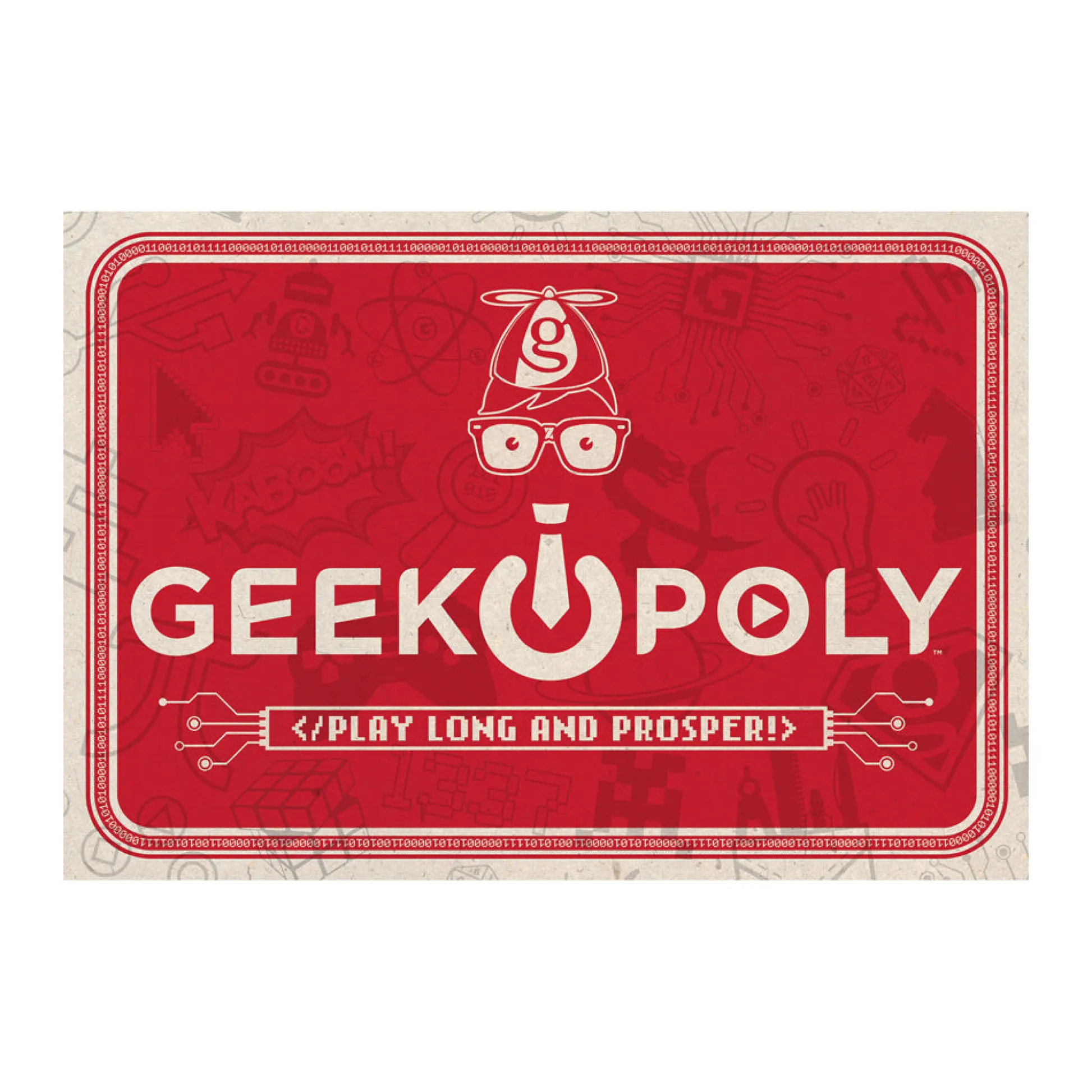 AreYouGame Geek-opoly Ultimate Geek Culture Board Game* Board Games|Role-Playing Games