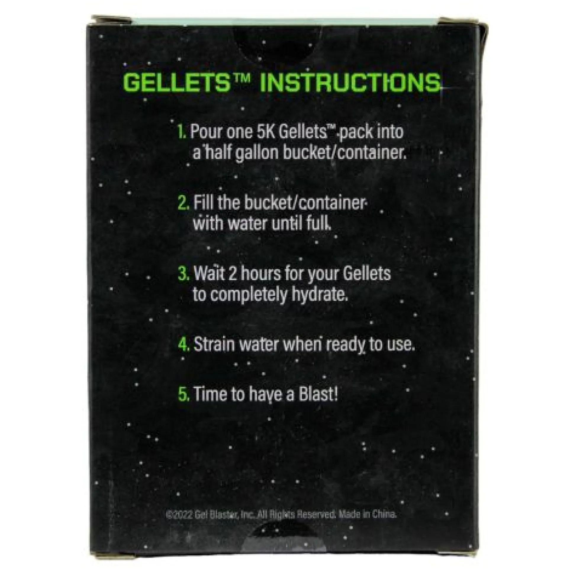 Calendar Holdings, LLC Gel Blaster 10k Starfire Gellets Pack - Light Up The Game* Nerf & Toy Blasters|Nerf & Toy Blasters