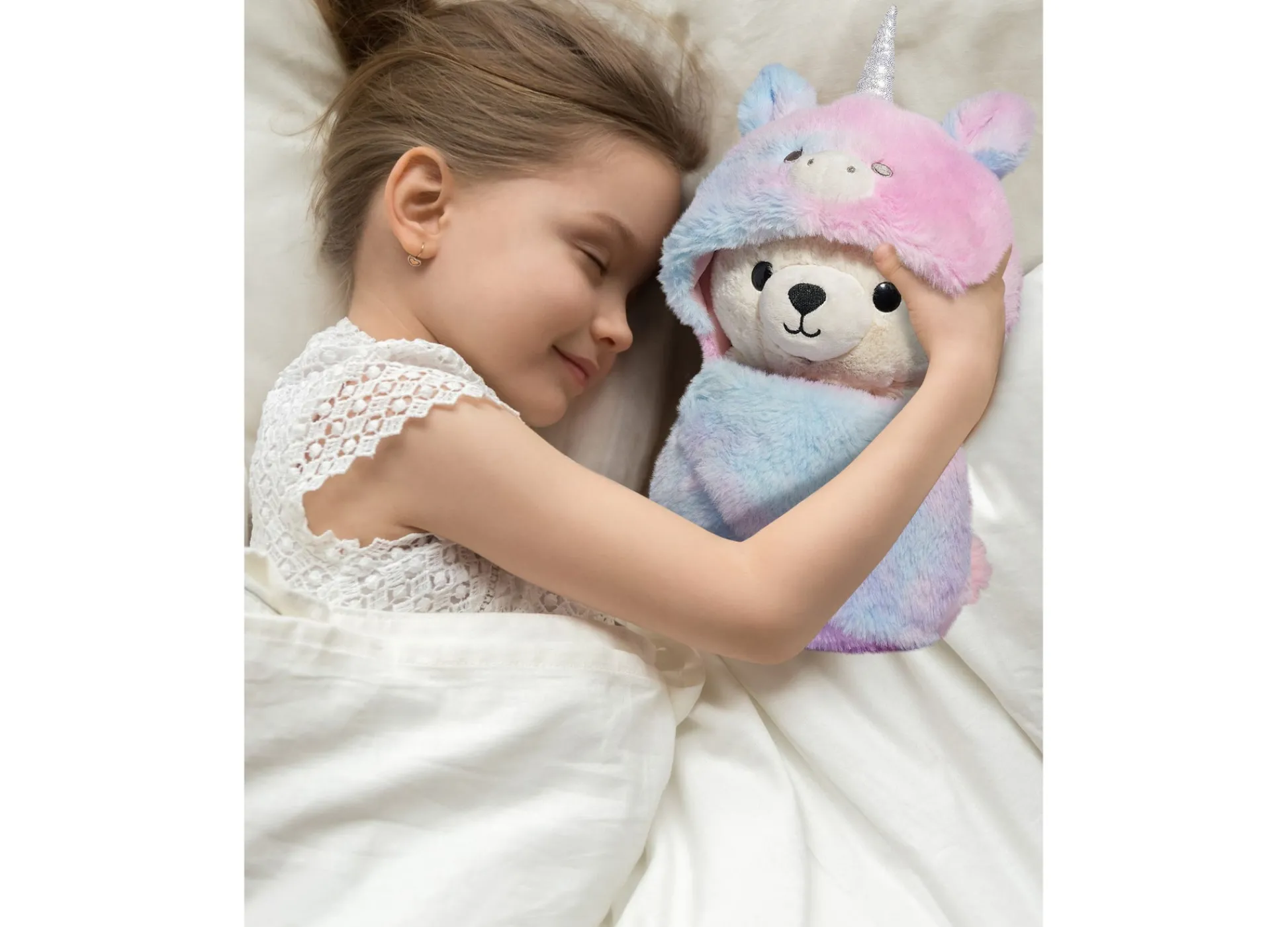 Macy's - Supplier Geoffrey's Toy Box 10 inch Cozie Friends Unicorn Teddy Bear - Exclusive to Macy's* Stuffed Animals|Stuffed Animals & Plush Toys