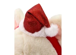 Macy's - Supplier Geoffrey's Toy Box 10 inch French Bulldog Plush with Christmas Hat* Stuffed Animals|Stuffed Animals & Plush Toys