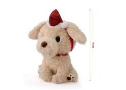 Macy's - Supplier Geoffrey's Toy Box 10 inch Golden Retriever Plush with Festive Christmas Hat* Stuffed Animals|Stuffed Animals & Plush Toys