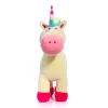 Macy's - Supplier Geoffrey's Toy Box 14 inch Interactive Glow Brights Unicorn Plush with LED and Sound - Created for Macys* Stuffed Animals|Stuffed Animals & Plush Toys