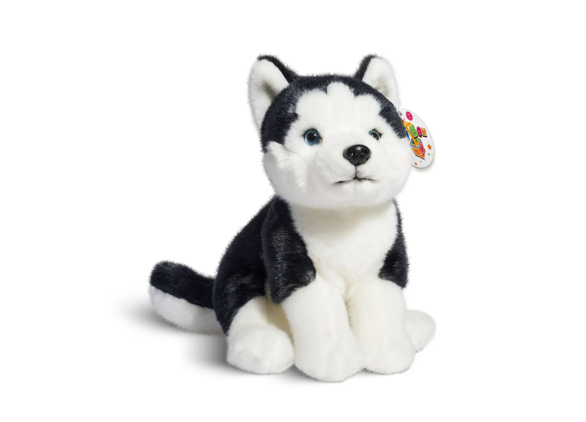 Macy's - Supplier Geoffrey's Toy Box 10 inch Siberian Husky Plush Puppy - Exclusive at Macy's* Social & Emotional Skills|Stuffed Animals