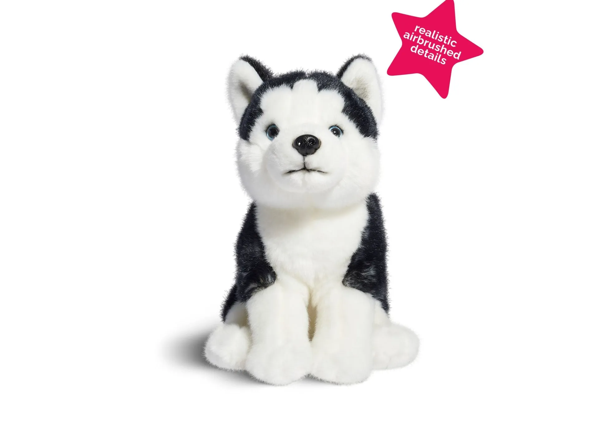 Macy's - Supplier Geoffrey's Toy Box 10 inch Siberian Husky Plush Puppy - Exclusive at Macy's* Social & Emotional Skills|Stuffed Animals