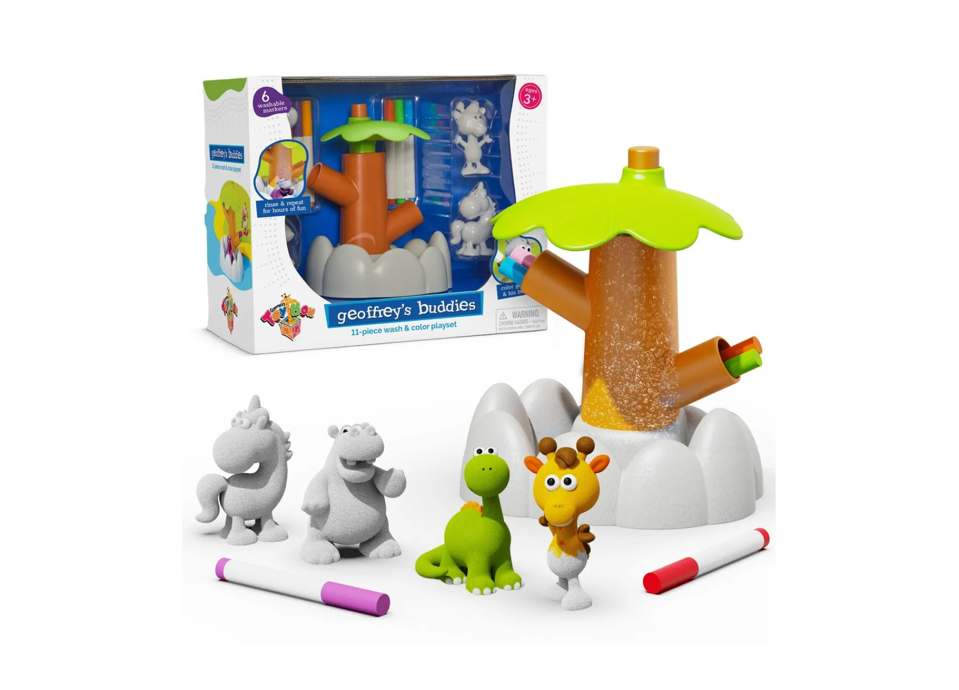 Macy's - Supplier Geoffrey's Toy Box Buddies Wash Color Playset - Endless Creativity* Drawing, Color & Painting