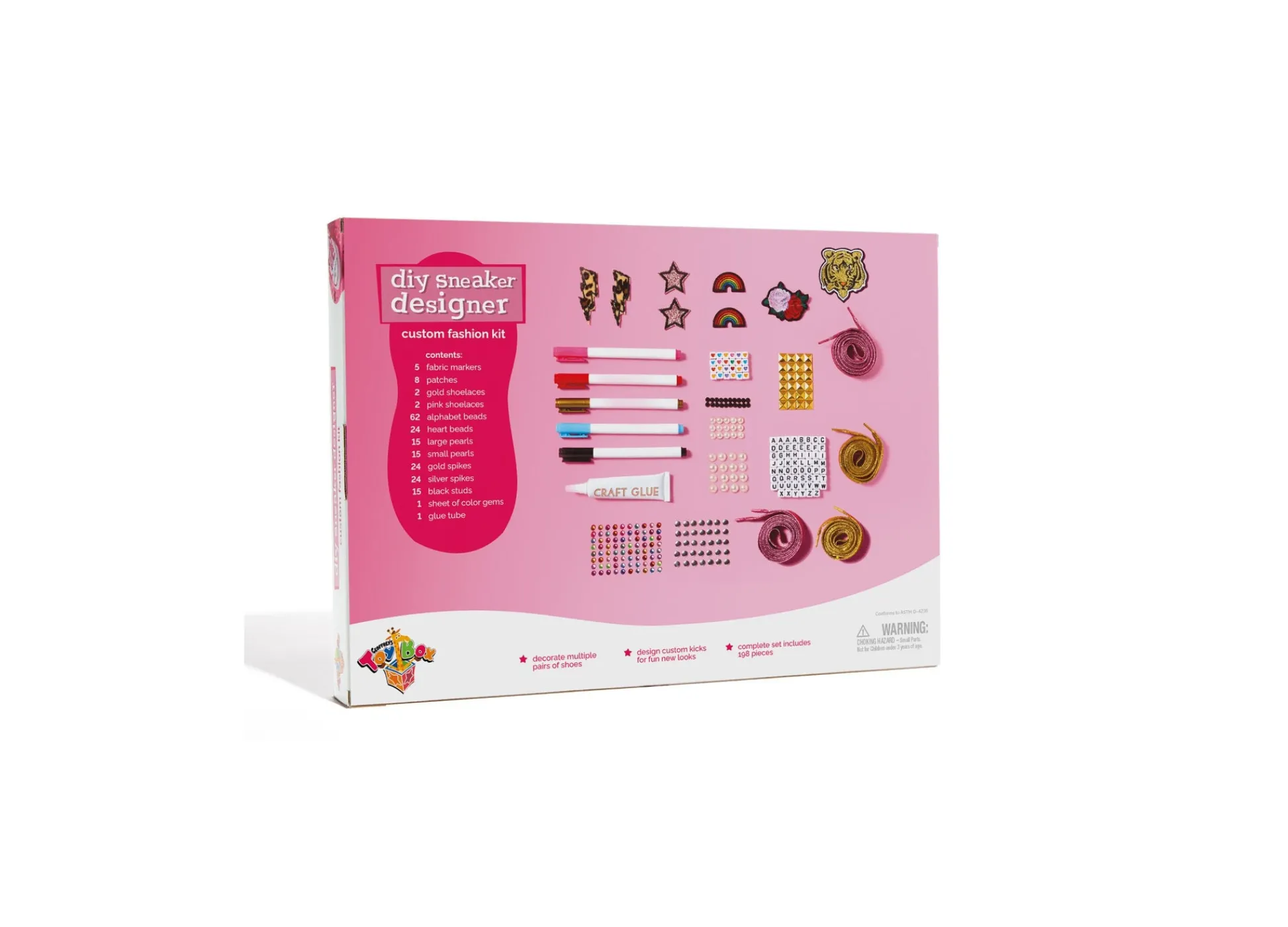 Macy's - Supplier Geoffrey's Toy Box DIY Sneaker Designer Fashion Kit - Exclusive at Macy's* Crafts & Activities
