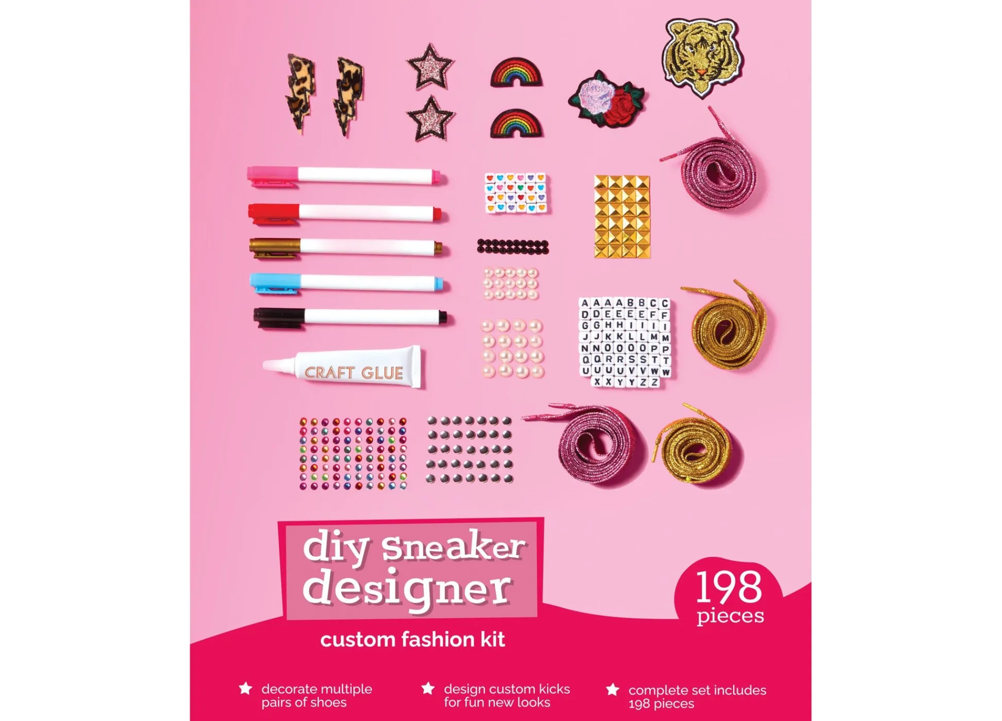 Macy's - Supplier Geoffrey's Toy Box DIY Sneaker Designer Fashion Kit - Exclusive at Macy's* Crafts & Activities