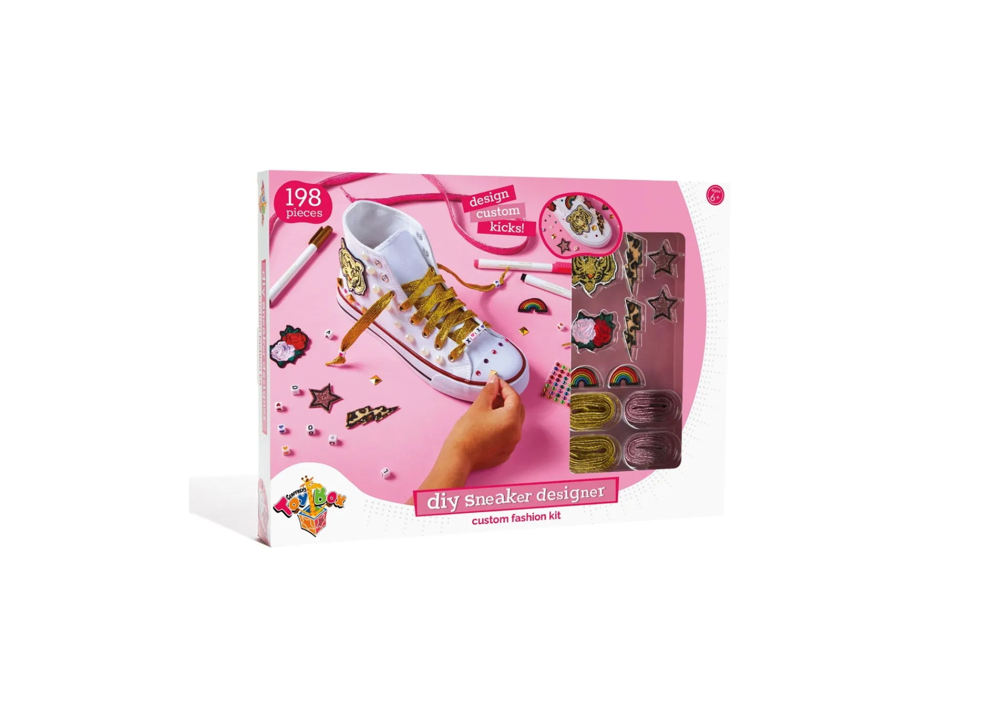 Macy's - Supplier Geoffrey's Toy Box DIY Sneaker Designer Fashion Kit - Exclusive at Macy's* Crafts & Activities