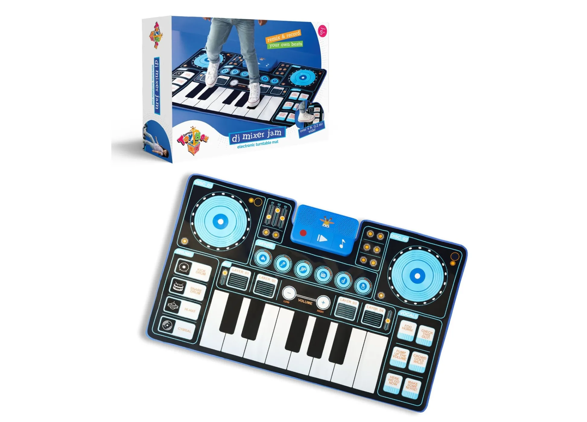Macy's - Supplier Geoffrey's Toy Box DJ Mixer Jam Electronic Turntable Mat for Kids* Electronics