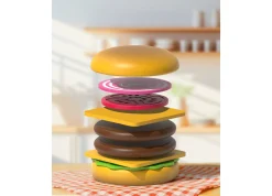 Macy's - Supplier Geoffrey's Toy Box Grill Fry Burger Counter Playset* Kitchens & Play Food|Dress Up