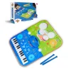 Macy's - Supplier Geoffrey's Toy Box 2-in-1 Electronic Piano and Drum Mat, 3-Piece Set* Electronics