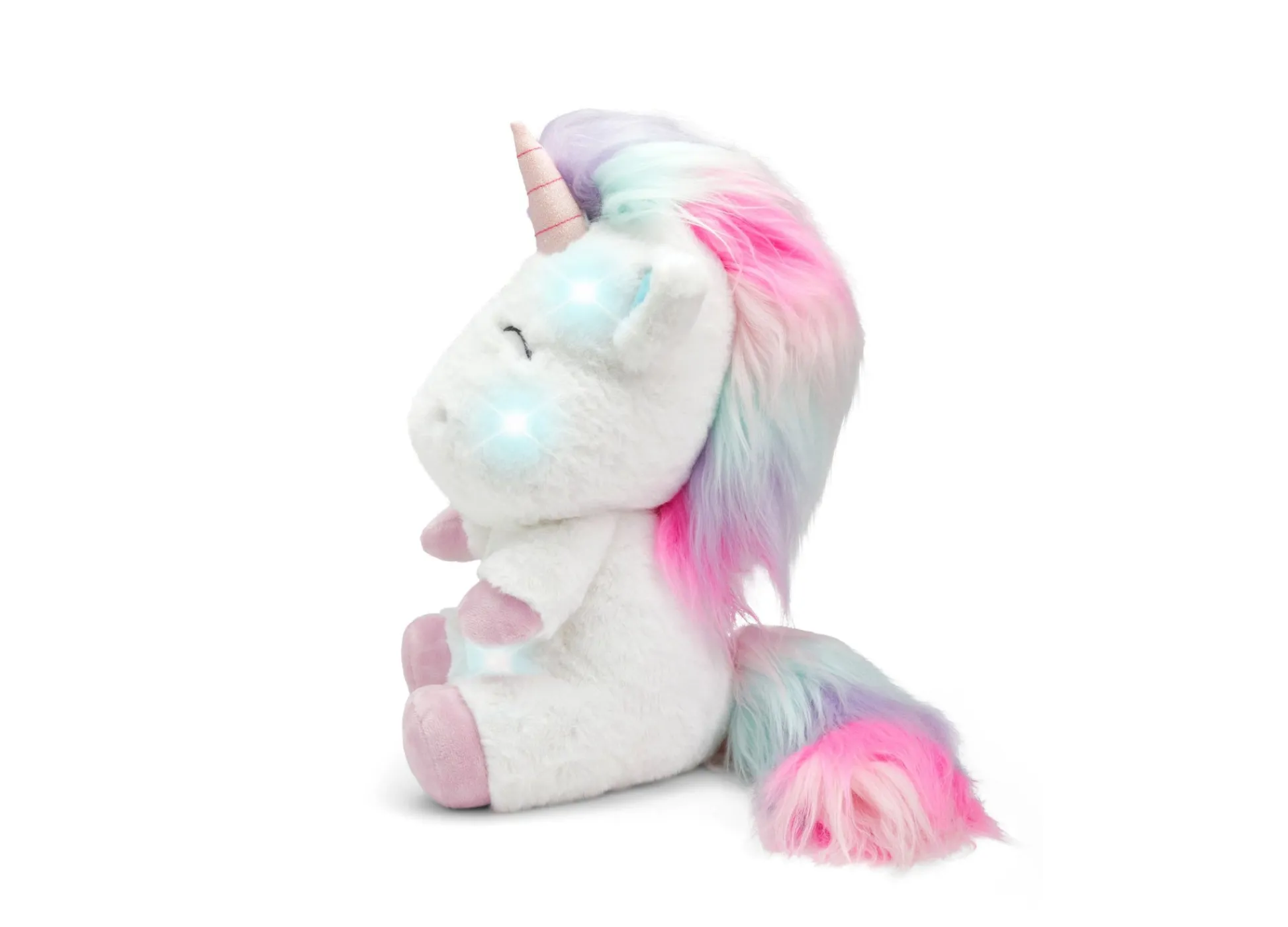 Macy's - Supplier Geoffrey's Toy Box 12-inch Interactive Unicorn Plush with LED Lights and Sound* Stuffed Animals|Stuffed Animals & Plush Toys
