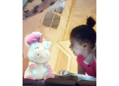 Macy's - Supplier Geoffrey's Toy Box 12-inch Interactive Unicorn Plush with LED Lights and Sound* Stuffed Animals|Stuffed Animals & Plush Toys