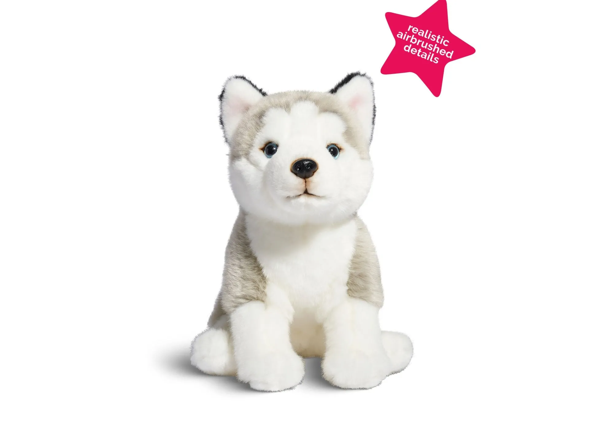 Macy's - Supplier Geoffrey's Toy Box 10-inch Plush Floppy Husky Puppy - Exclusive to Macy's* Social & Emotional Skills|Stuffed Animals
