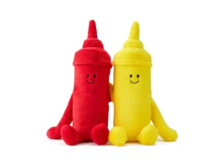 Macy's - Supplier Geoffrey's Toy Box 10-Inch Plush Ketchup and Mustard Set - Cuddle Pals* Stuffed Animals|Stuffed Animals & Plush Toys