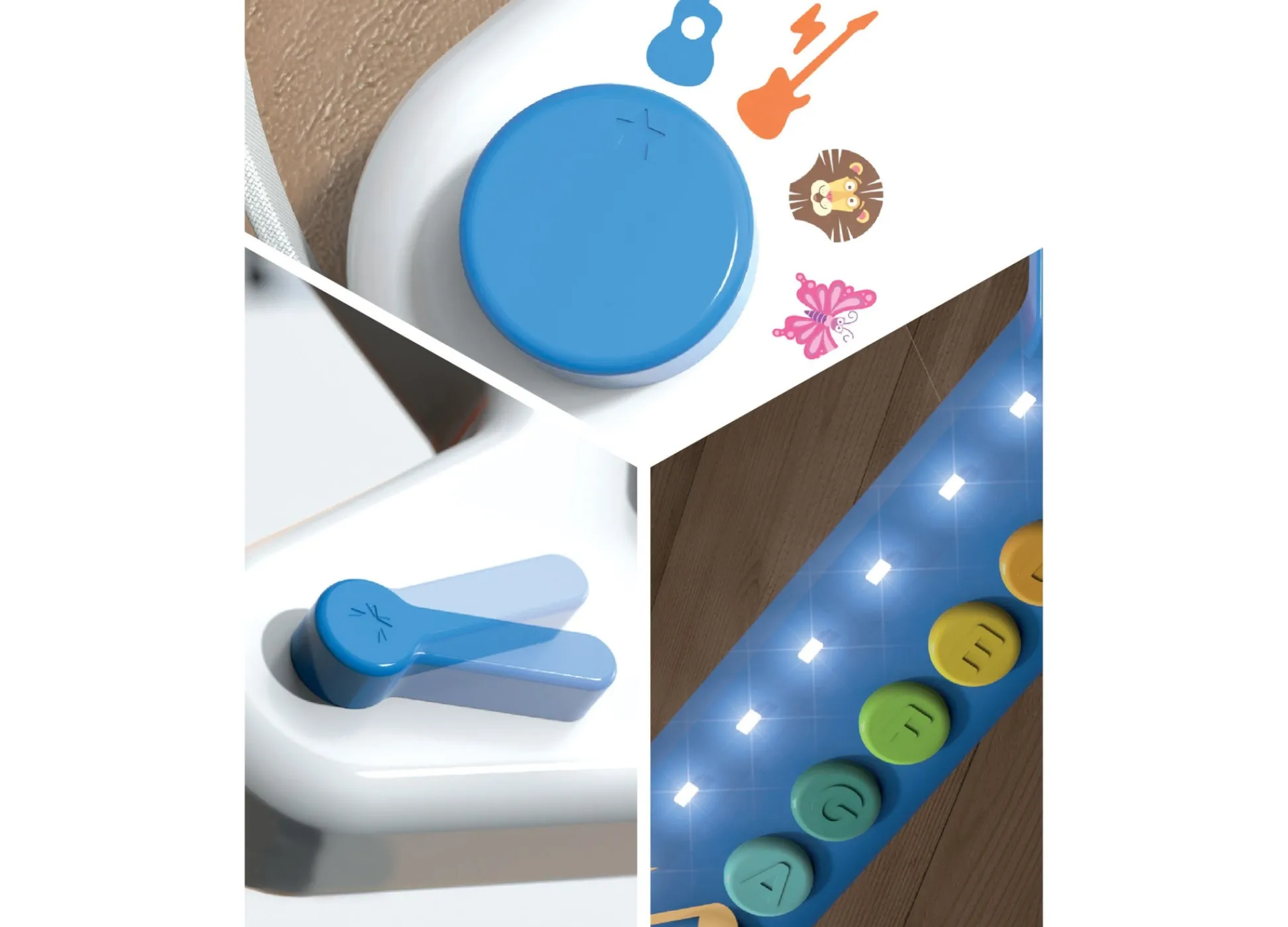 Macy's - Supplier Geoffrey's Toy Box My Rockin' Guitar Interactive Musical Instrument* Preschool Education Toys & Activities