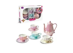 Macy's - Supplier Geoffrey's Toy Box 9-Piece Ceramic Tea Party Set - Pastel Colors* Kitchens & Play Food|Dress Up