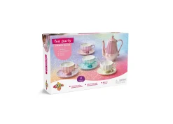 Macy's - Supplier Geoffrey's Toy Box 9-Piece Ceramic Tea Party Set - Pastel Colors* Kitchens & Play Food|Dress Up