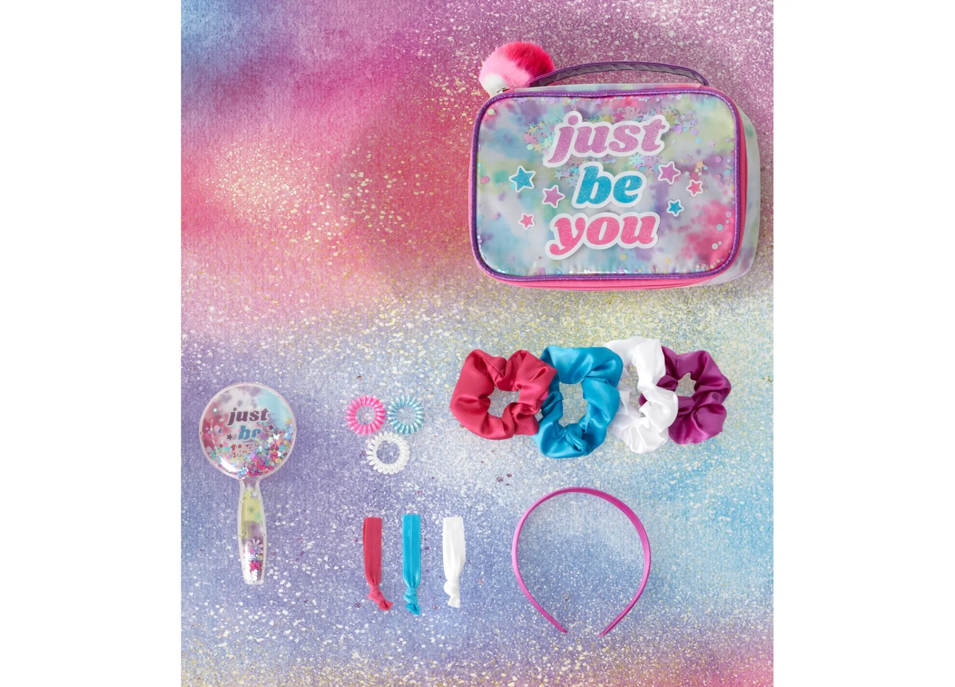 Macy's - Supplier Geoffrey's Toy Box 13-Piece Rainbow Salon Hair Accessory Set for Kids* Dress Up & Accessories|Dress Up