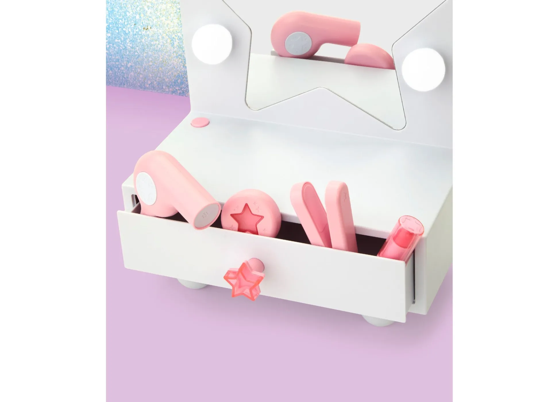 Macy's - Supplier Geoffrey's Toy Box Starlight Glam Light-Up Vanity Playset - Exclusive for Macy's* Dress Up & Accessories|Dress Up
