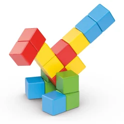Educators Resource Geomag Magicubes 16-Piece Recycled Magnetic Building Set for Toddlers* Magnetic Tiles & Building Sets