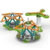 Educators Resource Geomag Mechanics 160-Piece Magnetic Gears Construction Set - Eco-Friendly* Magnetic Tiles & Building Sets