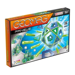 AreYouGame Geomag Panels Magnetic Construction Set - 192 Pieces* Magnetic Tiles & Building Sets