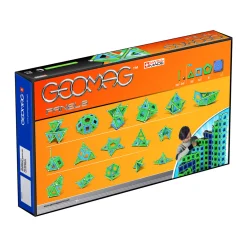 AreYouGame Geomag Panels Magnetic Construction Set - 83 Pieces with Colorful Panels* Magnetic Tiles & Building Sets